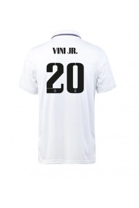 Real Madrid Vinicius Junior #20 Fotballdrakt Hjemme Klær 2022-23 Korte ermer